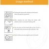 Aisoway 2 PCS Breast Correcting Shell Nursing Cup Milk Saver Protect Sore Nipples for Breastfeeding Collect Breastmilk for Nursing White